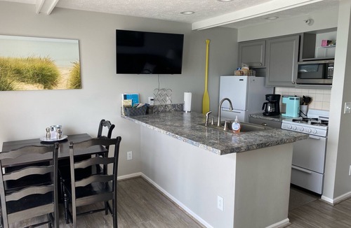 Onekama Condo | Peaceful lake front condo