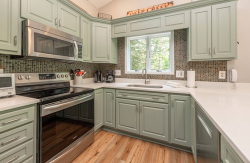 Oakland House | Peaceful Lakefront Gem w/Dock, Hot Tub, Game Room