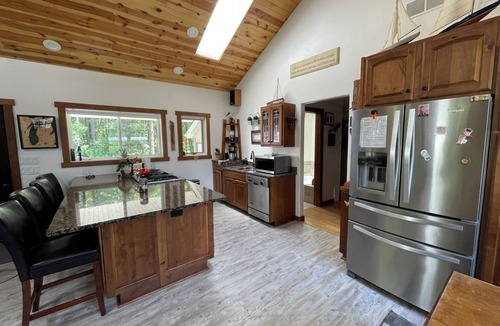 Two Rivers Cabin | Peaceful Parkside Retreat with AC and WIFI…just steps away from Lake Michigan
