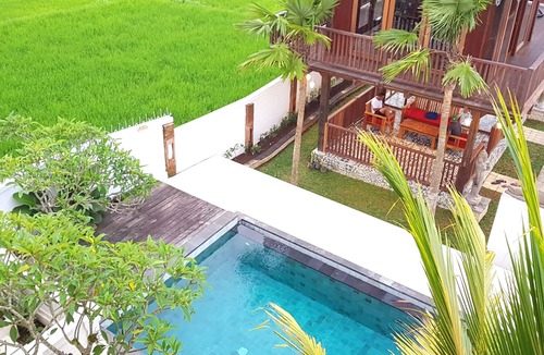 Keliki Villa | Peaceful Private Pool Villa - 9 BR with Amazing Green Rice Field View