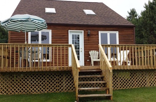 Alberton Ski Chalet | Peaceful ,Quiet Waterfront Chalet overlooking beautiful Mill River