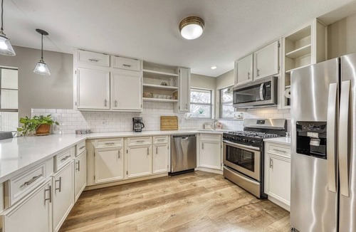Liberty Hill House | Peaceful riverfront home with enclosed yard - walk to the river