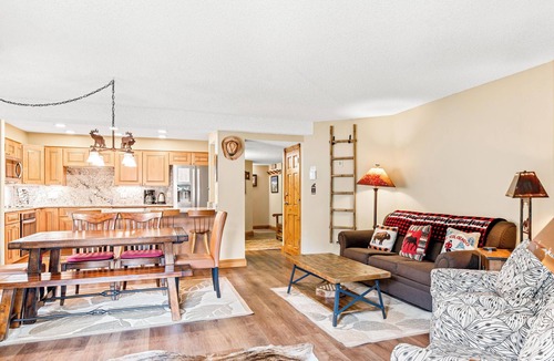 Peak 9 Condo | Peaceful Setting! Short Walk to Peak 9/Main St.