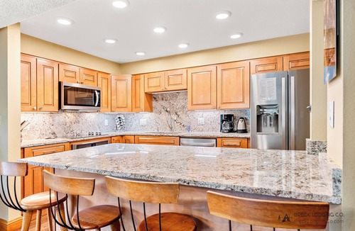 Peak 9 Condo | Peaceful Setting! Short Walk to Peak 9/Main St.