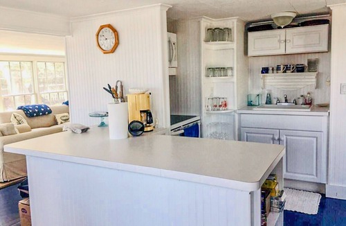 Cherry Grove House | Peaceful waterfront oasis with generous patio & amazing views - near beaches