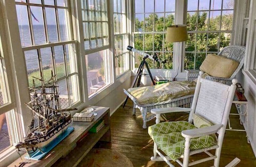 Cherry Grove House | Peaceful waterfront oasis with generous patio & amazing views - near beaches