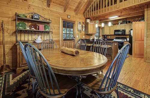 Sevierville House | Peek-A-View Affordable Family Cabin In Wears Valley in Dogwood Farms