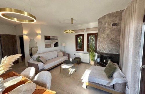 Kato Lechonia Villa | Pelion PNOES Luxury Seaview Villa with priv Garden