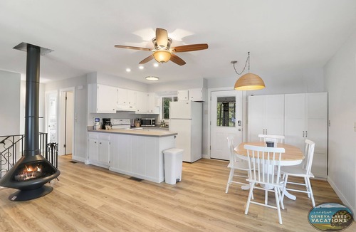 Whitewater House | Peninsula Paradise 230' Lakefront, 2 Piers, Fire Pit, Kayaks, Panoramic Views