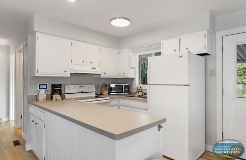 Whitewater House | Peninsula Paradise 230' Lakefront, 2 Piers, Fire Pit, Kayaks, Panoramic Views