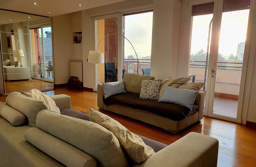 Busto Arsizio Apartment | Penthouse 2 levels with panoramic view from 2 terraces. Very close to Malpensa.