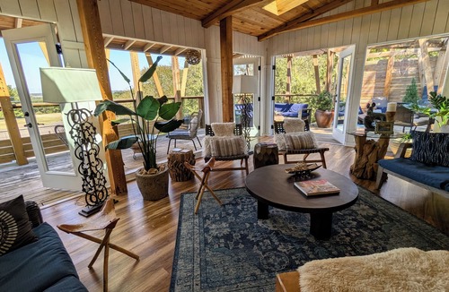 Barton Hills House | Penthouse Views-S. Gate Barton Springs Pool-Costa Rican cool breeze influenced