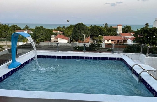 Village Jacuma Apartment | Penthouse with pool and wide sea view!