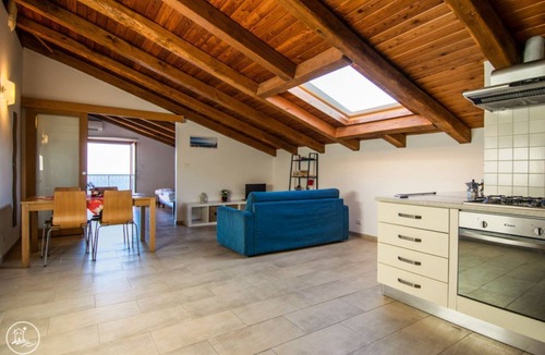 Finale Ligure Apartment | Penthouse with Sea View Balcony