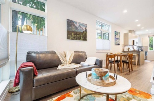 Maple Leaf House | Perch - Roosevelt Retreat: Chic 2-Bed Townhome with Parking and Patio