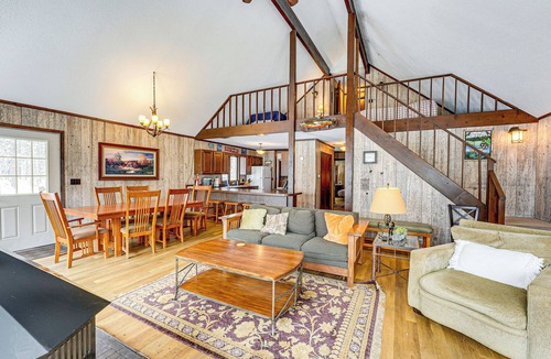 Branch Cabin | Pere Marquette Riverfront Retreat, Fish On-Site!