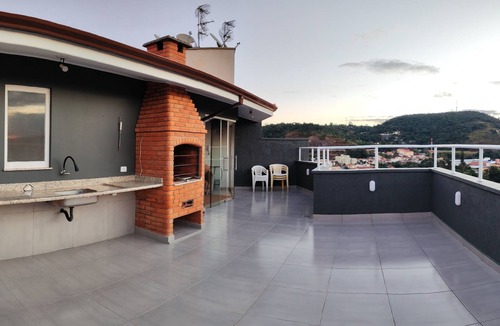 Sao Roque Apartment | Perfect duplex with a view 5 minutes from the Wine Route, ideal for families.