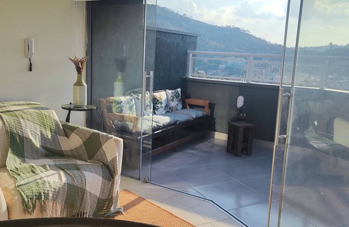 Sao Roque Apartment | Perfect duplex with a view 5 minutes from the Wine Route, ideal for families.
