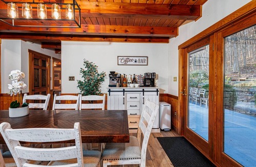 Mount Pleasant Mills Cabin | Perfect for couples, families, or small groups, this retreat blends serenity with style for an unforgettable getaway. Plenty of amenities to keep the family entertained indoors and out!
