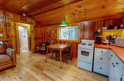 Joseph House | Perfect for a romantic getaway or small family trip, this inviting cabin offers comfort, charm, and an unbeatable location at Wallowa Lake