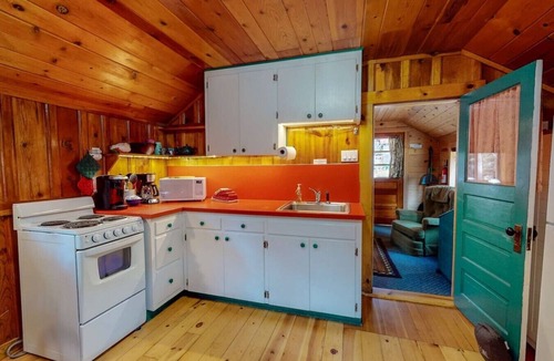 Joseph House | Perfect for a romantic getaway or small family trip, this inviting cabin offers comfort, charm, and an unbeatable location at Wallowa Lake