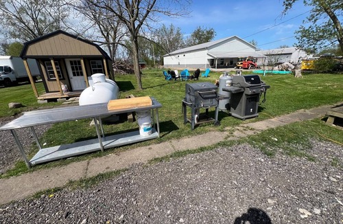 Gypsum Apartment | Perfect for fishing groups! Port Clinton guest unit w/AC, boat parking/plug in
