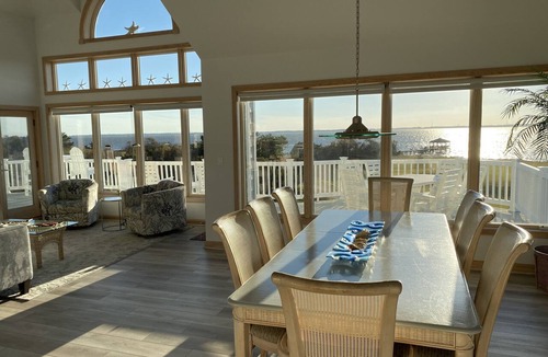 Nags Head House | Perfect setting. Great sunsets, golf course & bayside water views- Truly Unique!