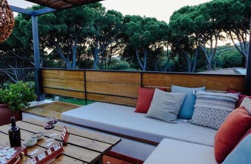 Sant Andreu de Llavaneres Apartment | Pergola Suite Boutique Loft Panoramic Sea View Barcelona