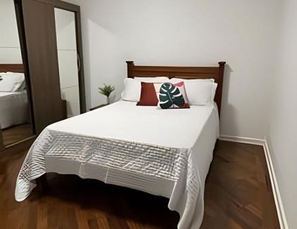 Aparecida Apartment | Perto da Praia com ar e estacionamento
