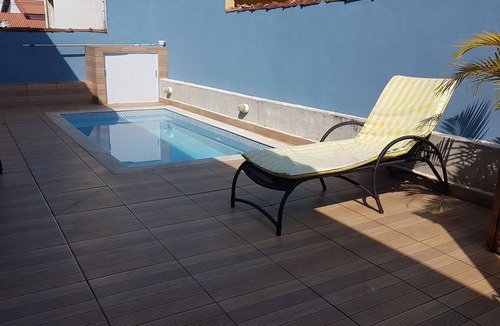 Peruibe House | PERUVIAN SWIMMING POOL 100MT BEACH / 2SUIT / GARAGE 5 CARS