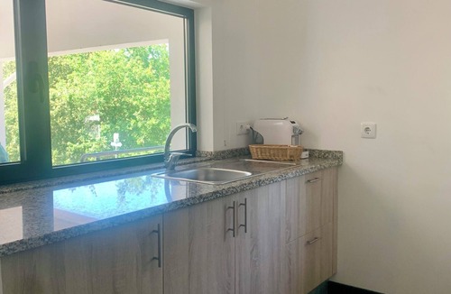 Vila Nova de Cerveira RV Rental | Pessago Bungalow on the campsite.