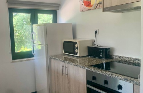 Vila Nova de Cerveira RV Rental | Pessago Bungalow on the campsite.