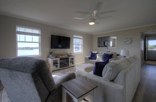 Ocean View Condo | Pet Friendly, 2nd Floor, 2 BD, 2 BA Condo w/Bayside Views, Steps to Pool, Tennis, Biking, and More!