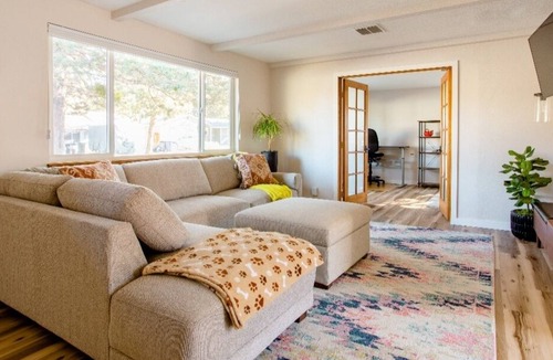 Larkspur House | Pet-Friendly, 3 bed, 1 bath, Dedicated Office, Fenced Yard, Great Location,
