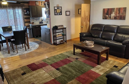 Lorenz Park House | Pet friendly 3-bedroom. About a mile from downtown. Fenced-in backyard.