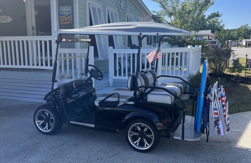 Garden City House | Pet friendly! Across from the Pools! Includes a golf cart!