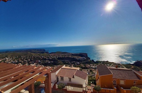 Cumbre del Sol Apartment | Pet-friendly Apartment Casa Panorama with Sea View, Pool, A/C, Wi-Fi & Terrace