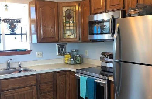 Harvey Cedars House | Pet friendly. Beach Badges. Water Front. Dock. WIFI. Single family; 3/bed; 2/bath; lagoon front