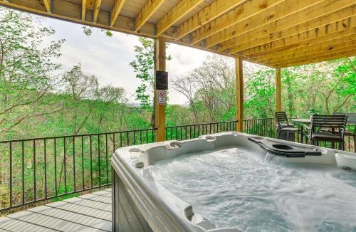 Branson West House | Pet-Friendly Branson Area Home: Hot Tub, Game Room