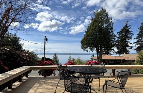Bellingham Cabin | Pet-Friendly Cabin with Elegant Interior and Spacious Deck in Washington