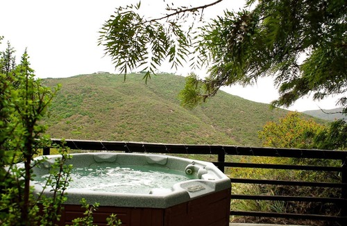 Rainbow CDP Cottage | Pet Friendly Charming Cottage with Incredible Views and Hot-tub in Rainbow, California
