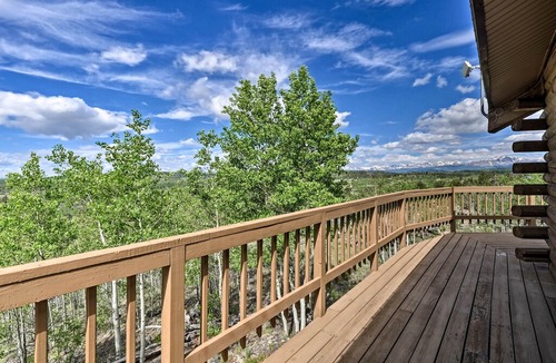 Indian Mountain Cabin | Pet Friendly Como Cabin w/ Mountain Views!