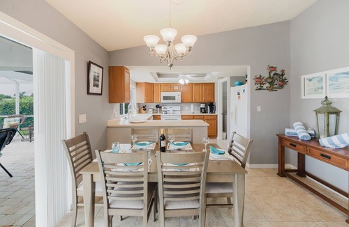Fort Myers House | Pet friendly direct gulf access villa w/heated pool & kayaks! Villa Frances - SWFL Rentals