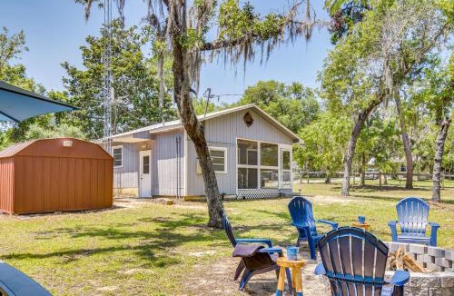 Edgar House | Pet-Friendly Fort McCoy Cabin w/Fire Pit!