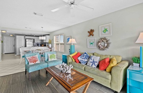 Emerald Waters Village Condo | Pet Friendly Gulf View Condo Steps to Beach Heated Pool | Ciboney