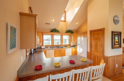 Avon House | Pet friendly Hatteras Island home with private pool, hot tub, and sound views