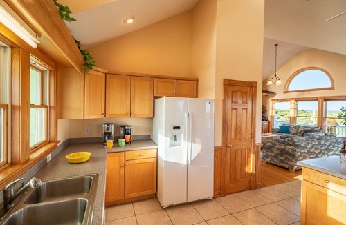 Avon House | Pet friendly Hatteras Island home with private pool, hot tub, and sound views