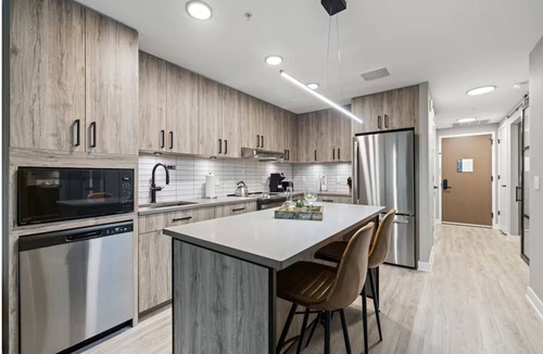 Navy Yard Hotel | Pet-Friendly Haven | Kitchen & Rooftop Views | Perfect for Extended Stays