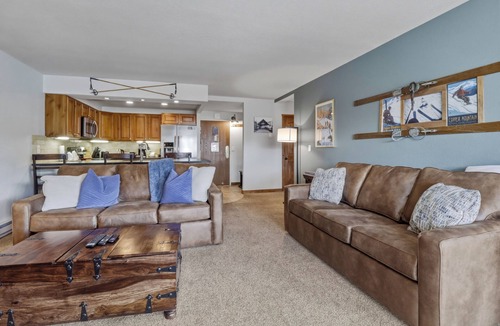 Copper Mountain Village Condo | Pet Friendly , Large Sleeping Capacity, Short walk to Lifts BE306B