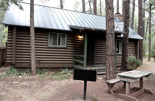 Christopher Creek House | Pet Friendly Log Cabin Nestled under the Forested High Country of the Mongollon Rim in Central Arizona